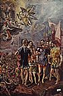 El Greco Canvas Paintings - Martyrdom of St Maurice and his Legions